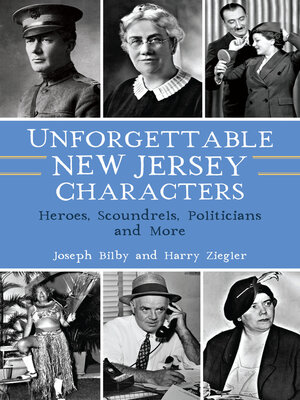 cover image of Unforgettable New Jersey Characters